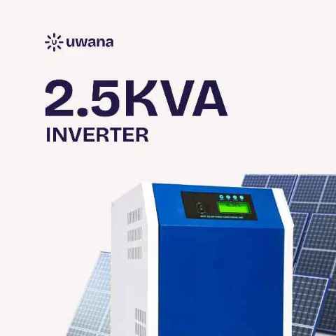 1.5 kVA · 2.4kWh Uwana solar package